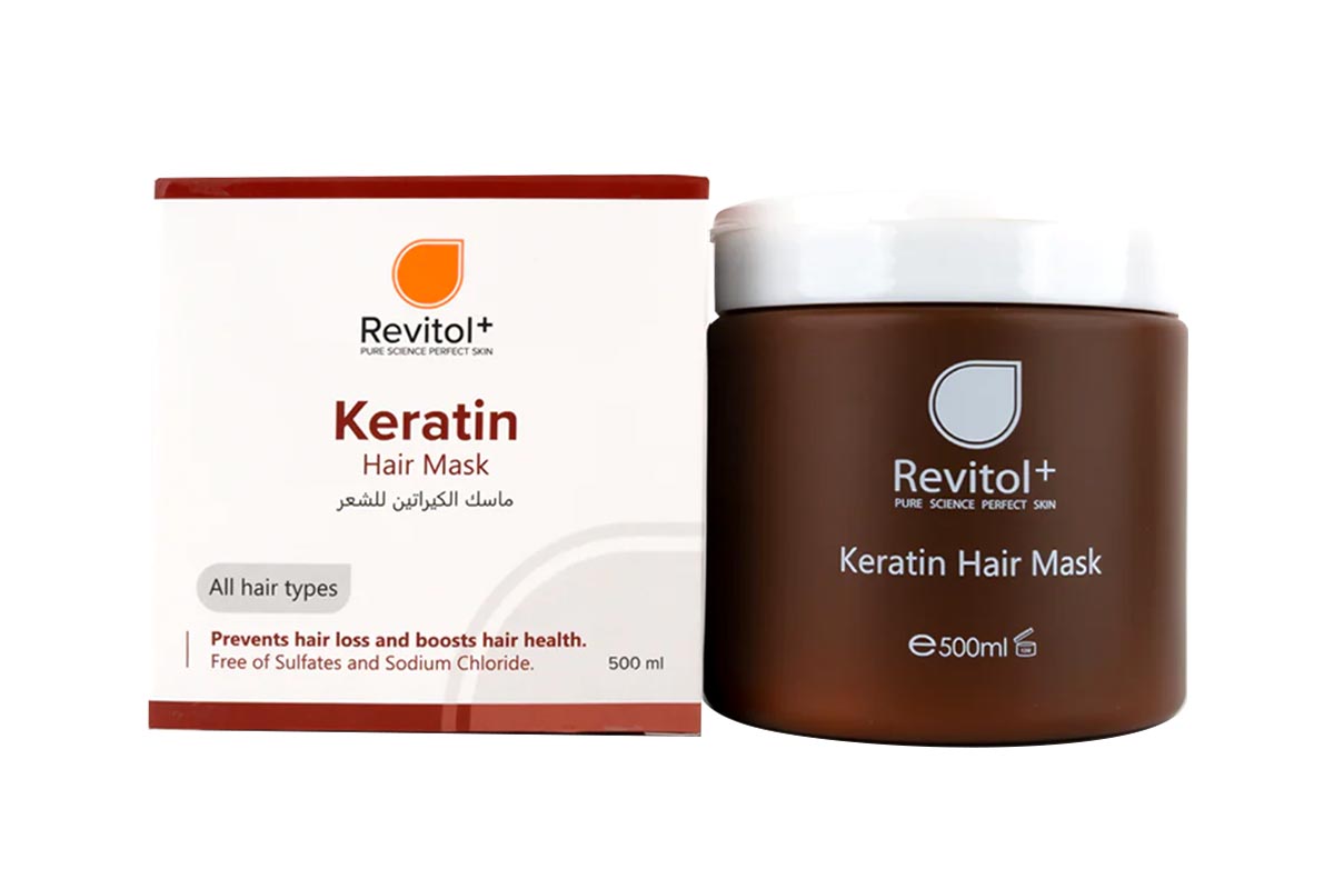 REVITOL KERATIN HAIR MASK 500ML - Life Care Apotek