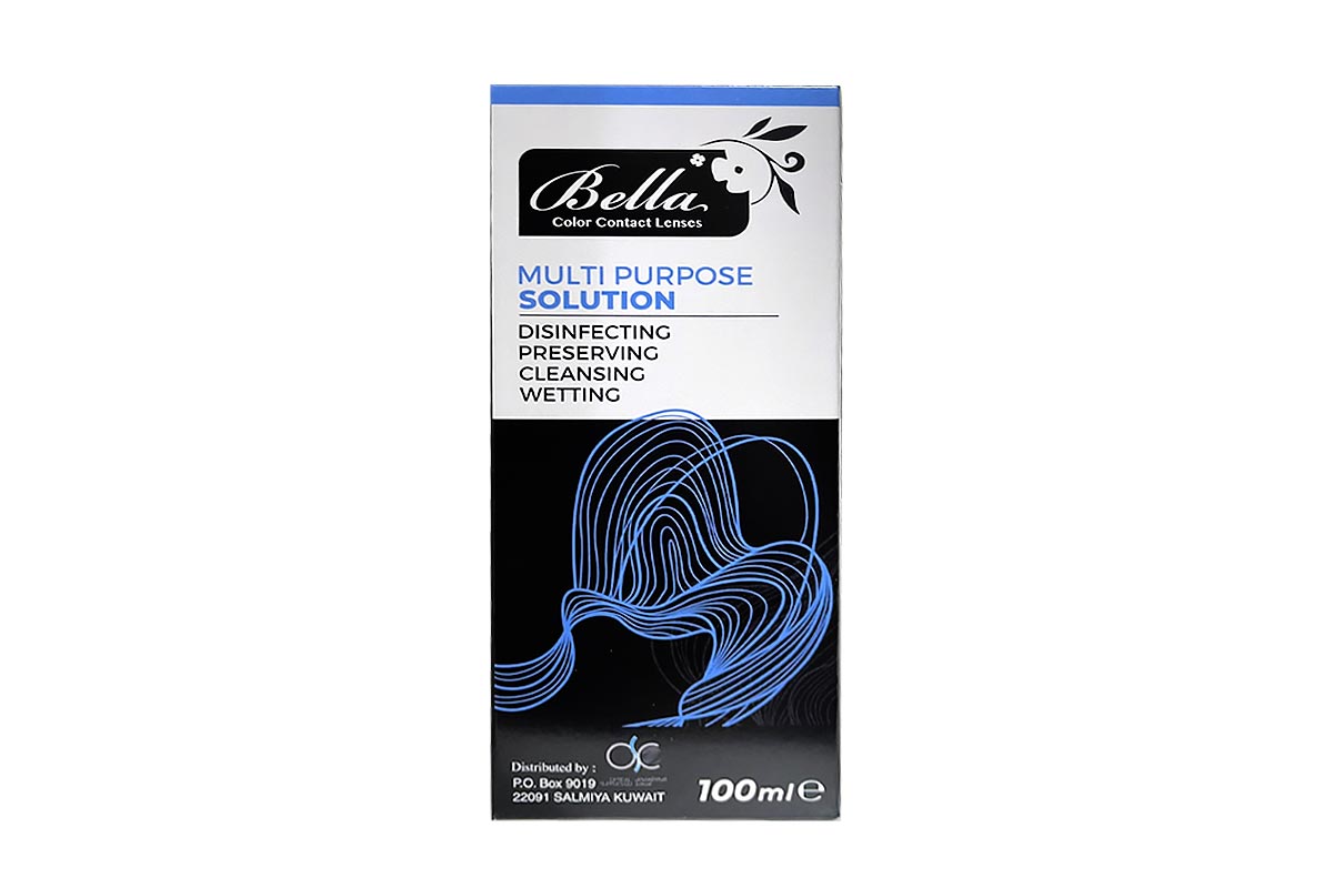 BELLA COLOR CONTACT LENSES ALL IN ONE SOLUTION 100ML - Life Care Apotek