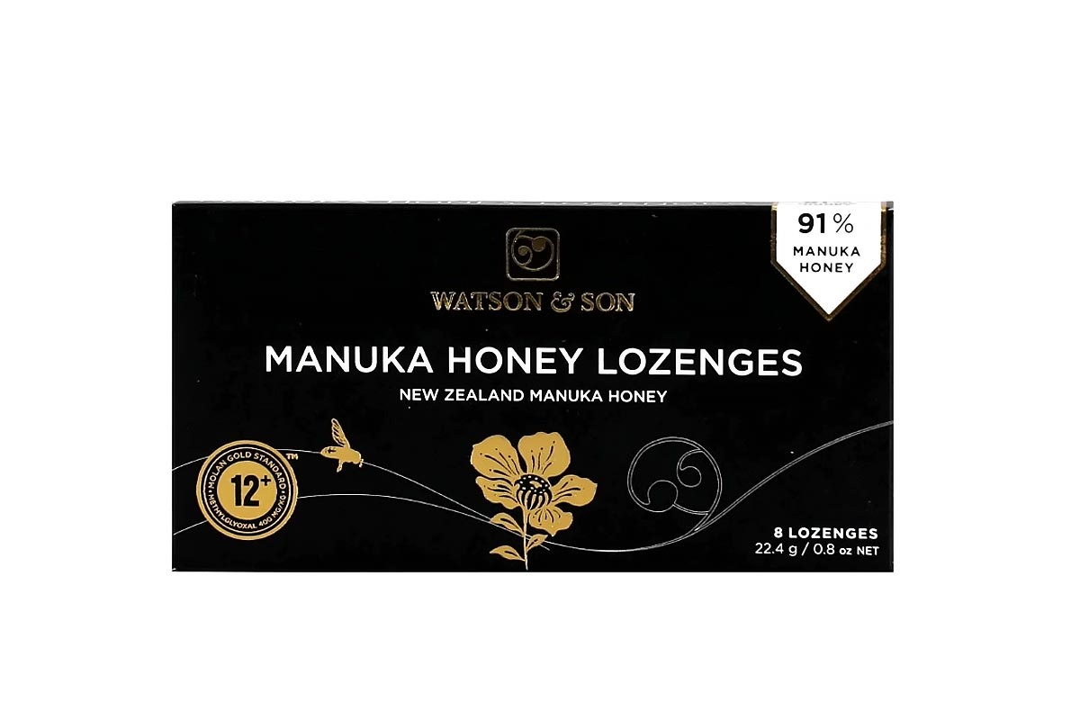 WATSON AND SON MANUKA HONEY LOZENGES 8 PCS - Life Care Apotek