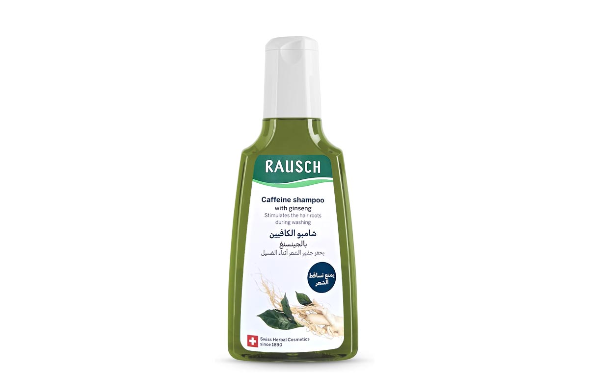 RAUSCH COFFEINE SHAMPOO WITH GINSENG 200 ML - Life Care Apotek