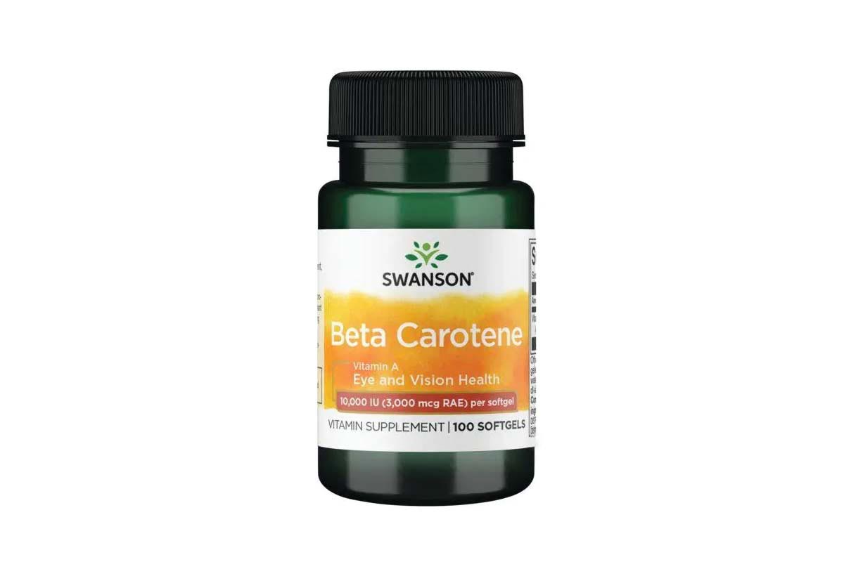 SWANSON BETA CAROTENE 10000IU 100 SOFTGEL - Life Care Apotek