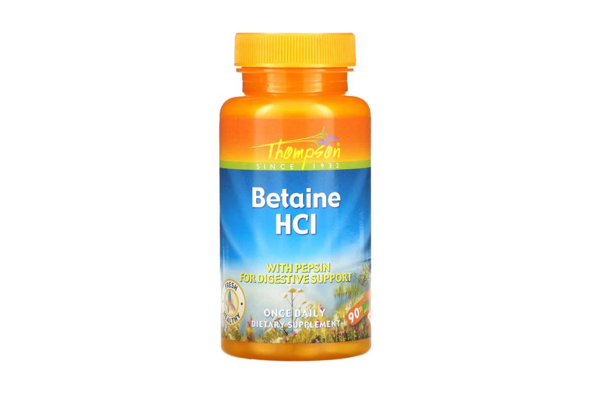 THOMPSON BETAINE HCI 90 TABLETS - Life Care Apotek