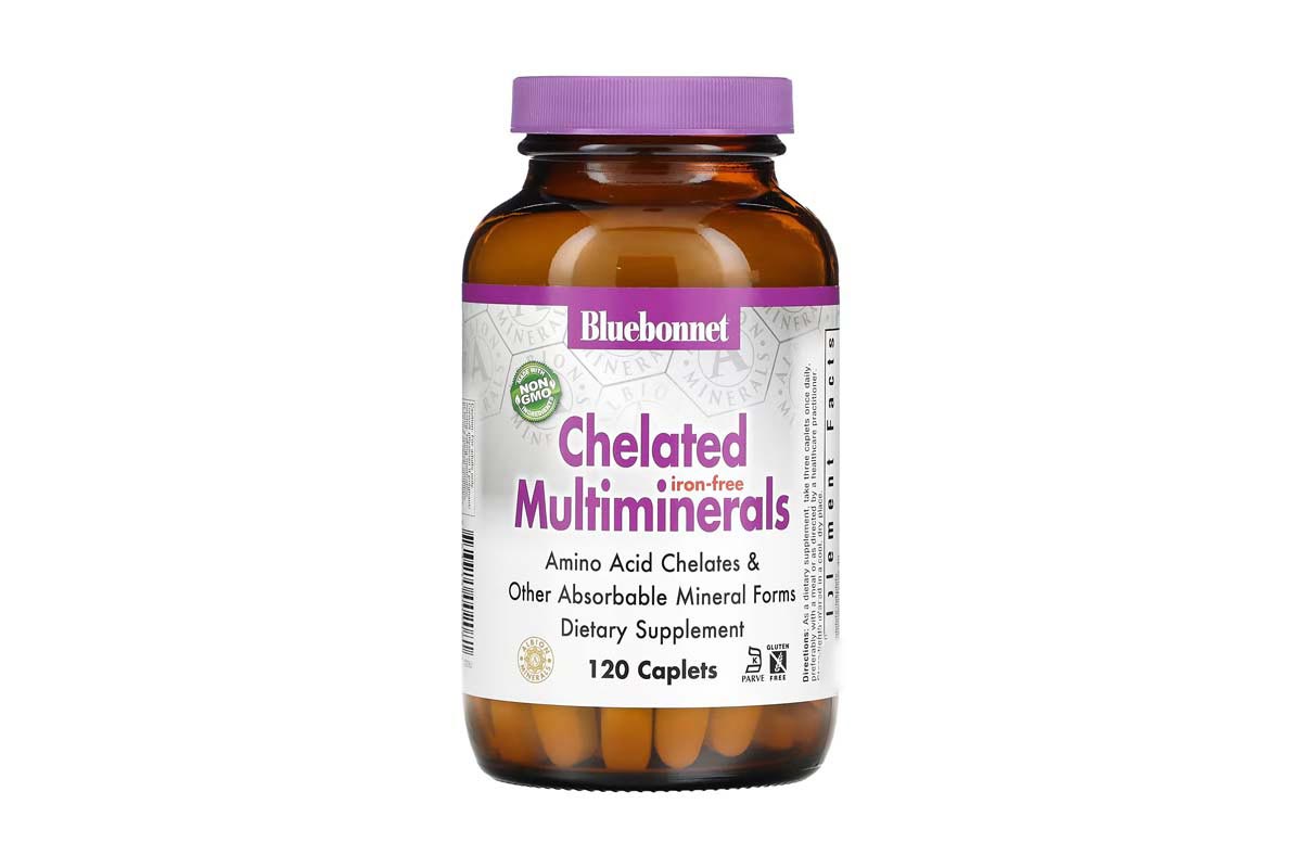 CHELATED MULTIMINERALS 120 CAPLETS - Life Care Apotek