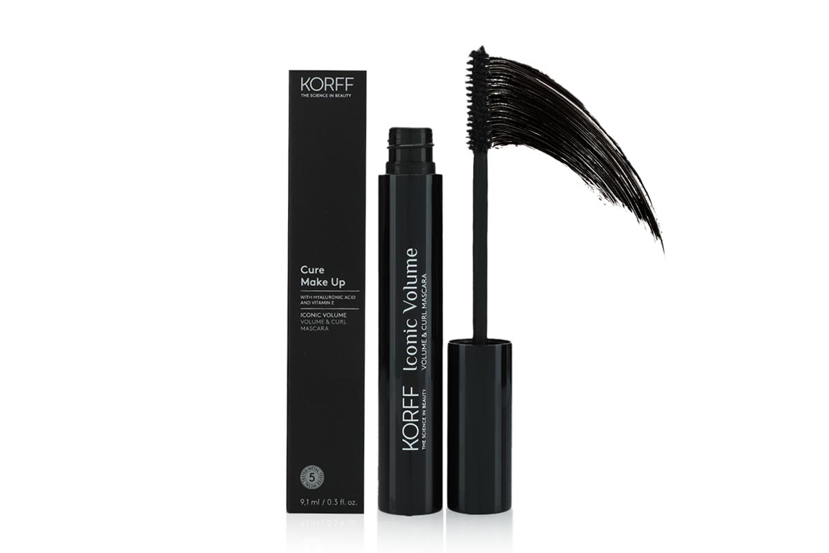 KORFF CURE MAKE UP ICONIC VOLUME MASCARA 9.1 ML - Life Care Apotek