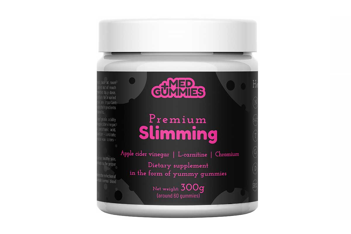 FIT4LIFE MED GUMMIES PREMIUM SLIMMING 60 GUMMIES - Life Care Apotek