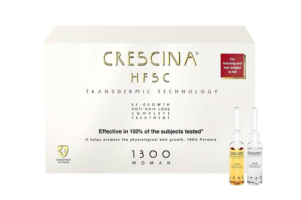 CRESCINA HFSC TRANSDERMIC 1300 WOMAN 10 PLUS 10 X3.5ML VIALS - Life Care Apotek