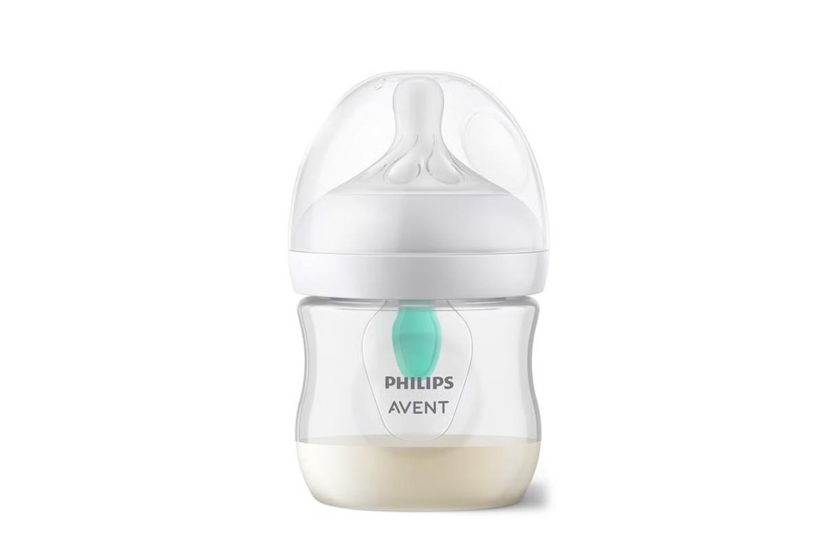 PHILIPS AVENT BOTTLE BIBERON NATURAL RESPONSE AIR FREE 0 MONTHS PLUS 125 ML - Life Care Apotek