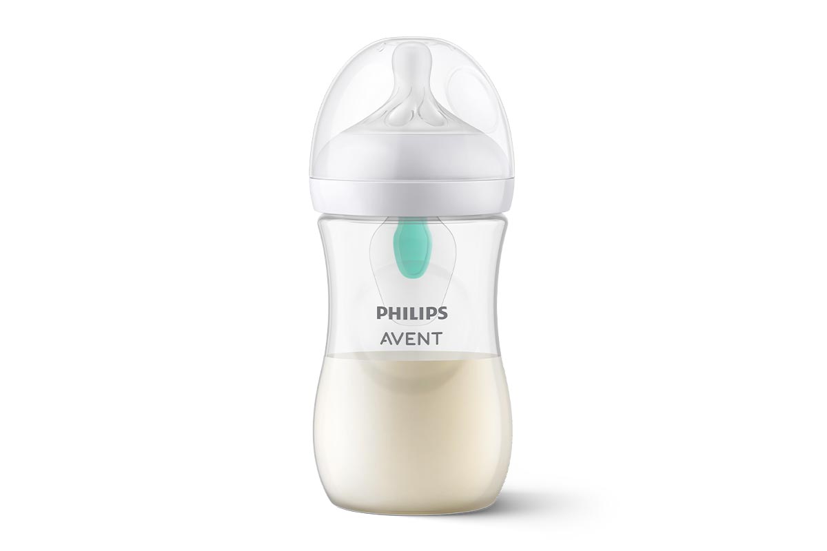 PHILIPS AVENT BOTTLE BIBERON NATURAL RESPONSE AIR FREE 1 MONTHS PLUS 260 ML - Life Care Apotek