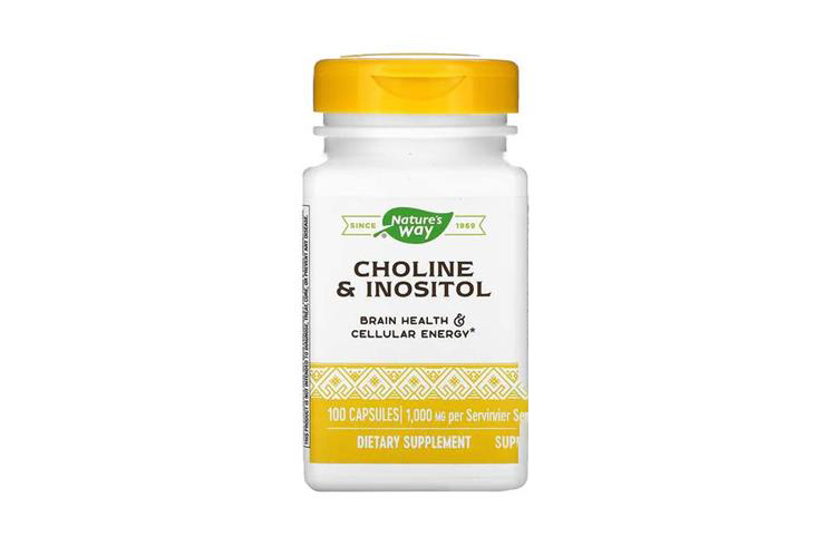 NATURES WAY CHOLINE AND INOSITOL 100 CAPSULES - Life Care Apotek