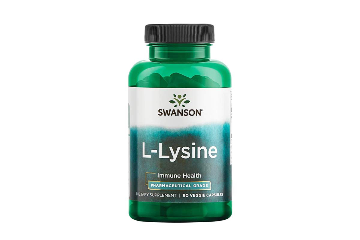 SWANSON L LYSINE 90 CAPSULES - Life Care Apotek