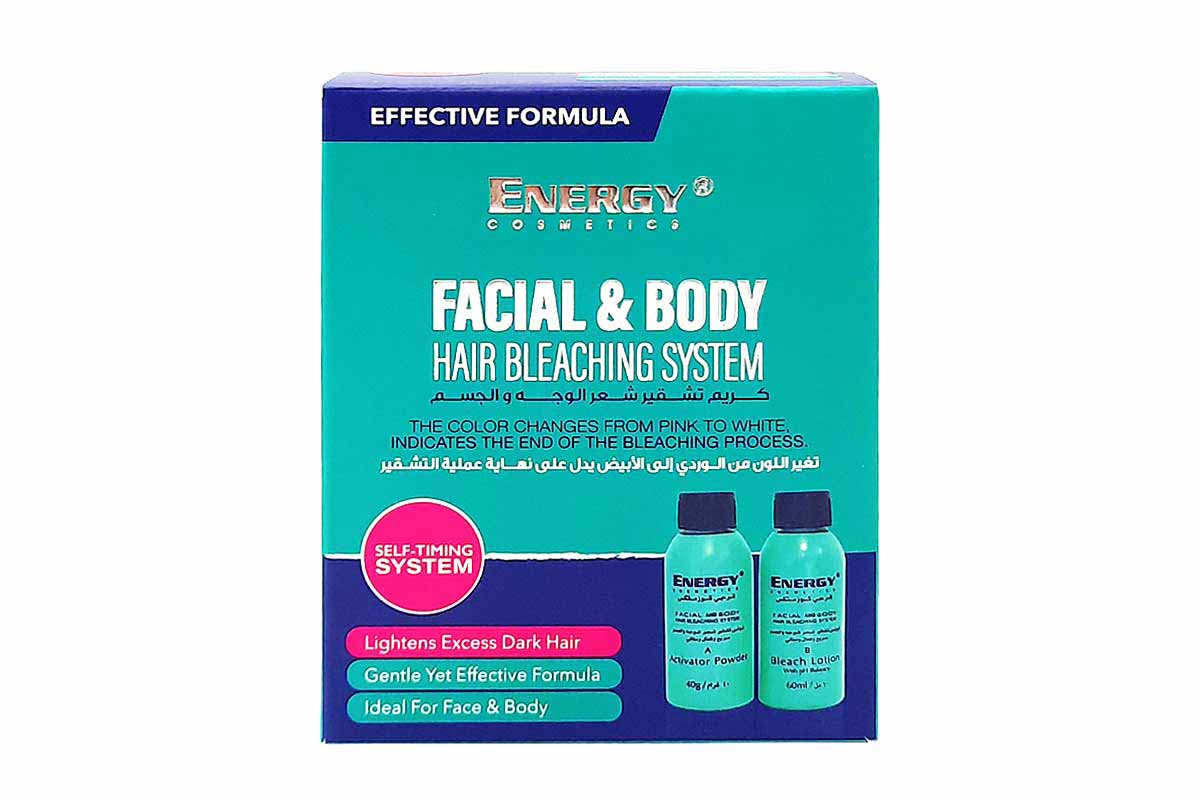 ENERGY FACIAL AND BODY HAIR BLEACHING SYSTEM - Life Care Apotek