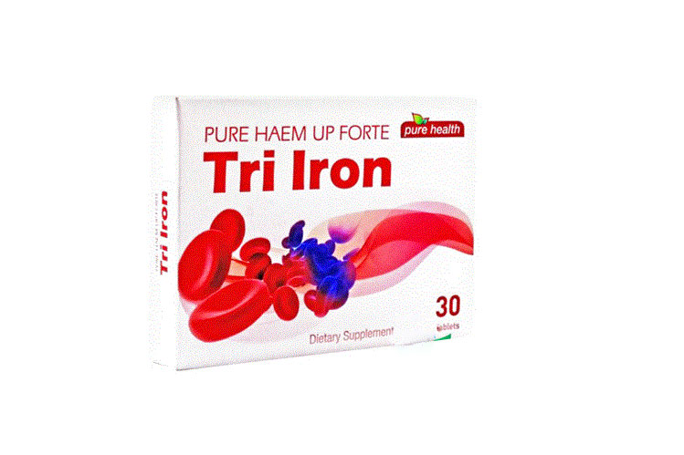 PURE HEALTH TRI IRON 30 TABLETS - Life Care Apotek