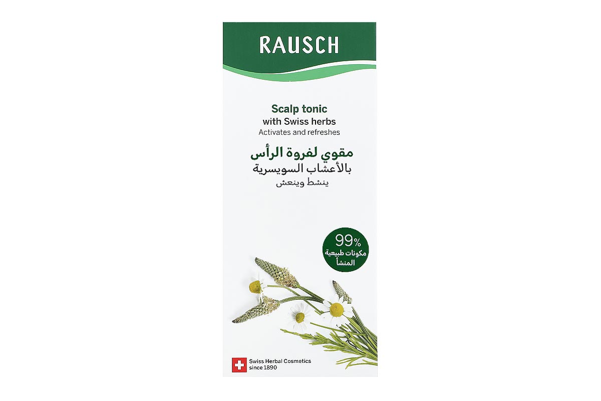 RAUSCH SCALP TONIC WITH SWISS HERBS 200 ML - Life Care Apotek