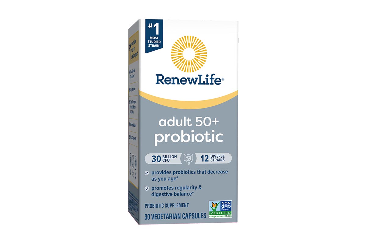 RENEWLIFE ADULT 50+ PROBIOTICS 30 BILLION CFU 30 VEGETARIAN CAPSULES - Life Care Apotek