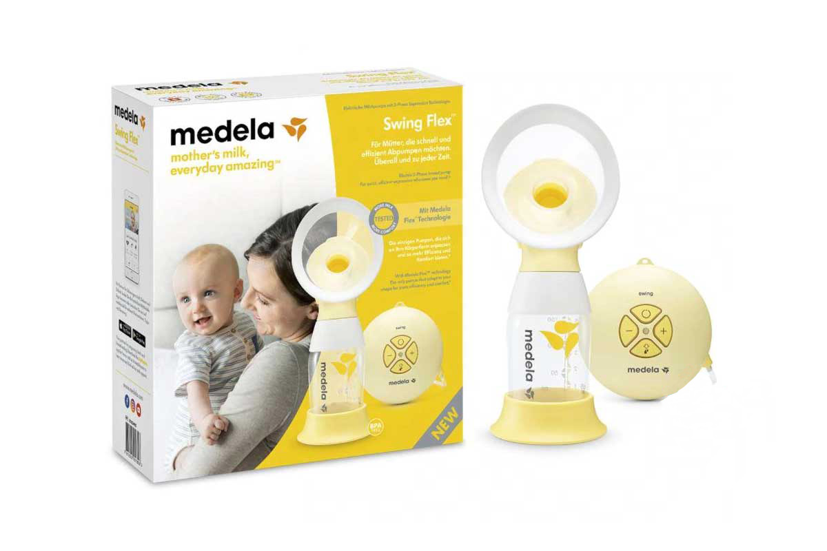 MEDELA SWING FLEX ELECTRIC 2 PHASE BREAST PUMP - Life Care Apotek