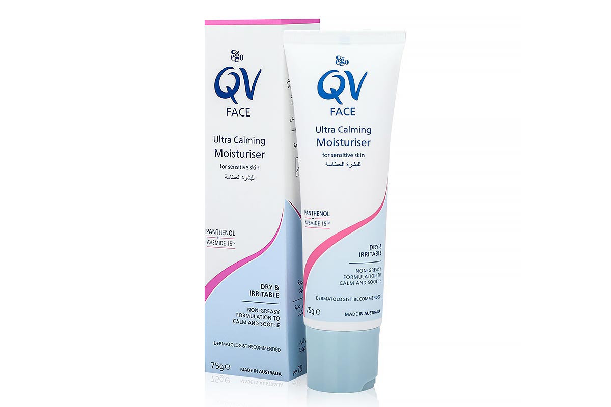 QV FACE ULTRA CALMING MOISTURISER CREAM 75 GM - Life Care Apotek