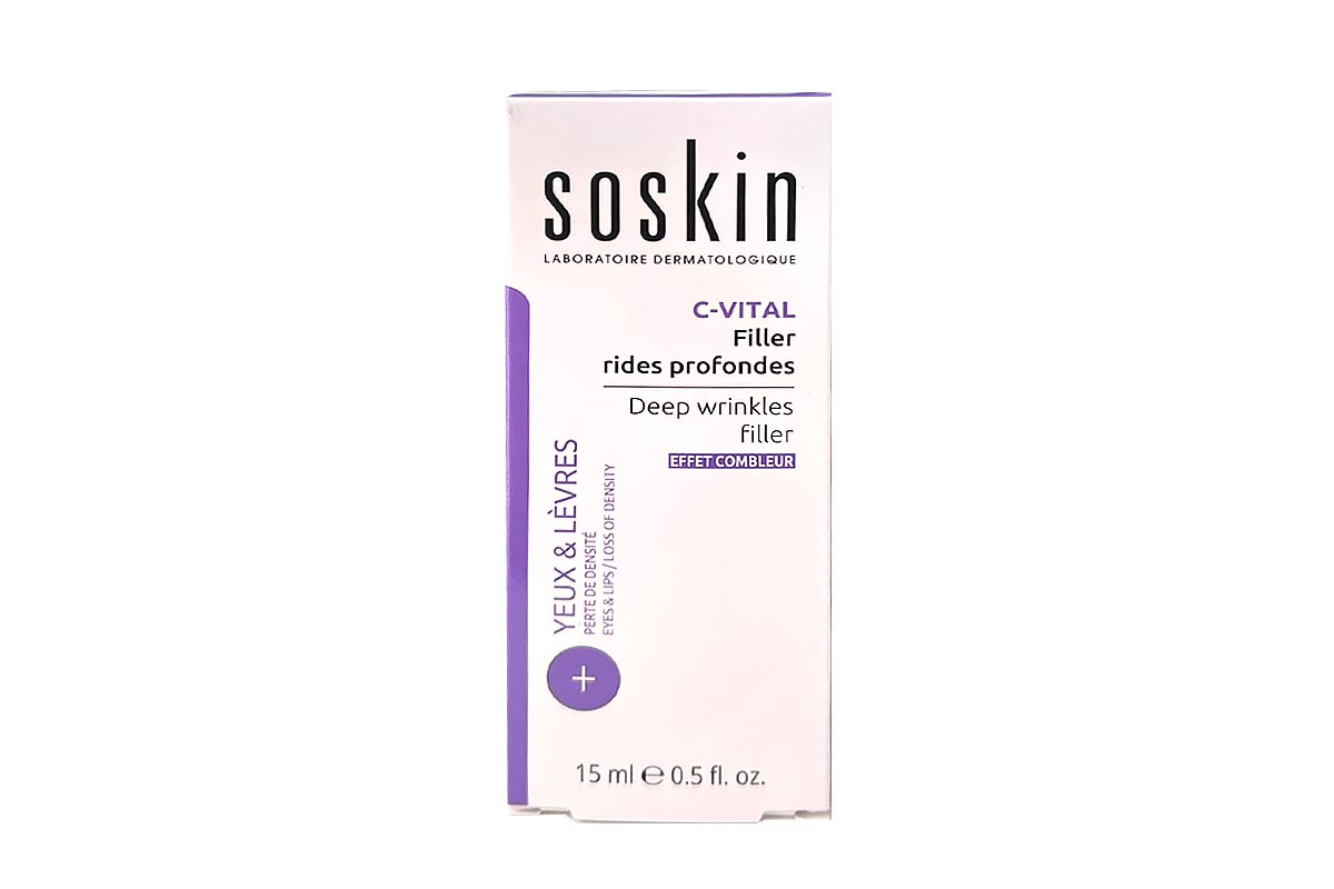 SOSKIN C VITAL FILLER DEEP WRINKLES EYE AND LIPS 15 ML - Life Care Apotek