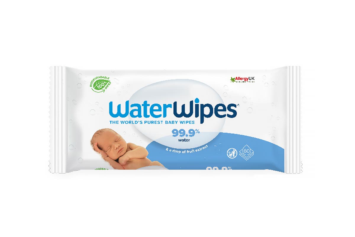 WATER WIPES BABY FRUIT EXTRACT 60 WIPES - Life Care Apotek