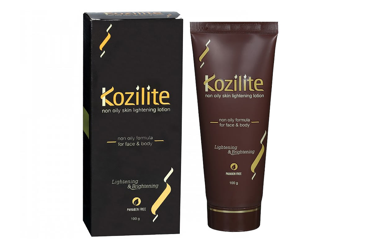 KOZILITE BRIGHTENING FACE AND BODY LOTION 100 GM - Life Care Apotek