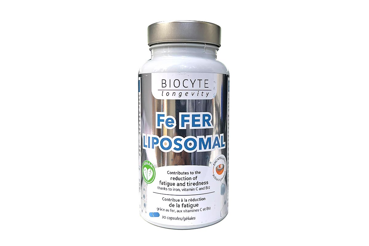 BIOCYTE FE FER LIPOSOMAL 50 MG 30 CAPSULES - Life Care Apotek