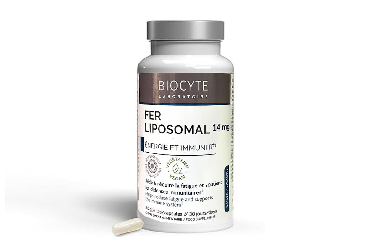 BIOCYTE FE FER LIPOSOMAL 14 MG - 30 CAPSULES - Life Care Apotek