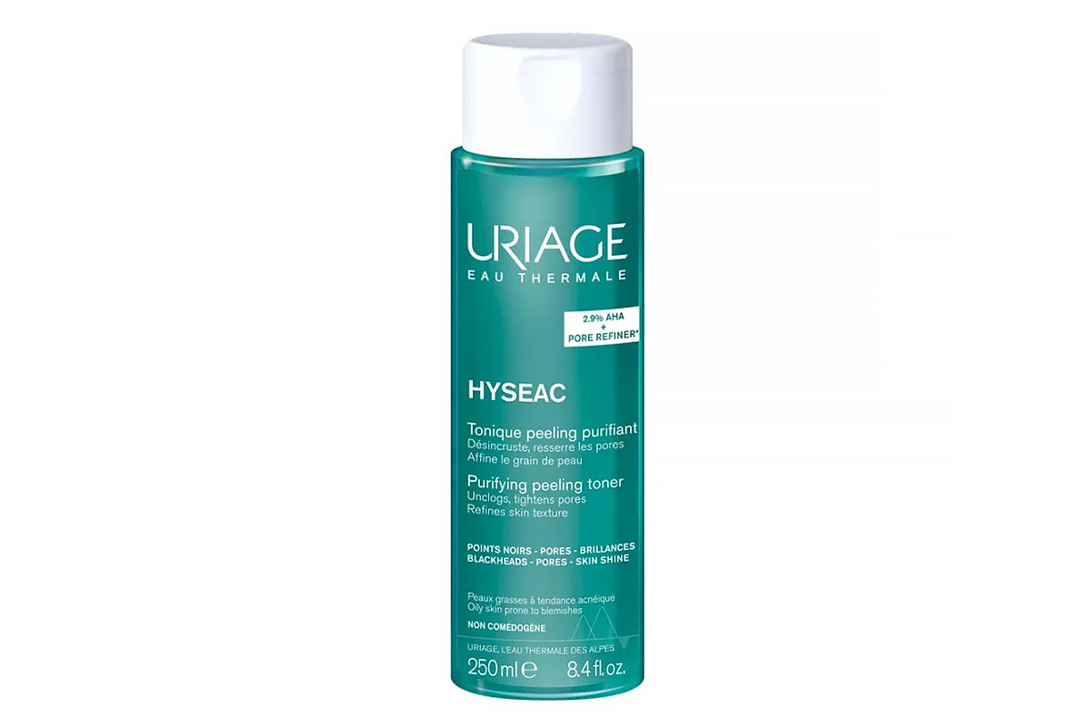 URIAGE HYSEAC PURIFYING PEELING TONER 250ML - Life Care Apotek