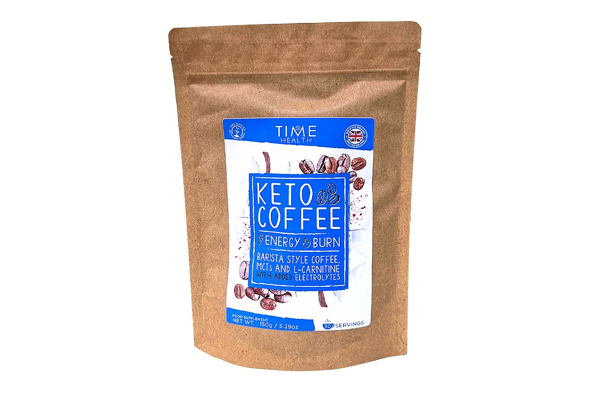 TIME HEALTH KETO COFFEE 150 GM - Life Care Apotek