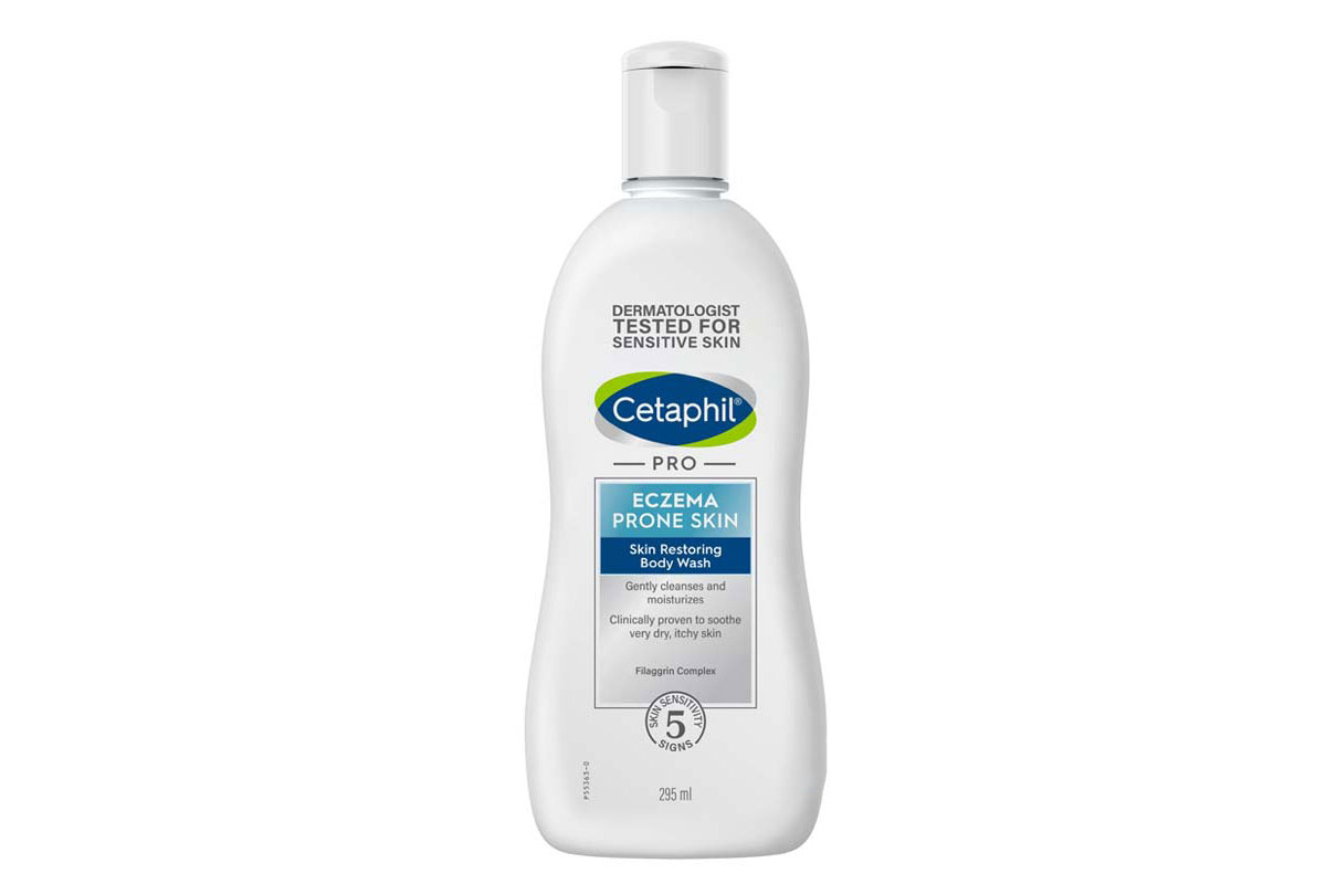 CETAPHIL PRO  ECZEME PRONE SKIN WASH 295ML - Life Care Apotek