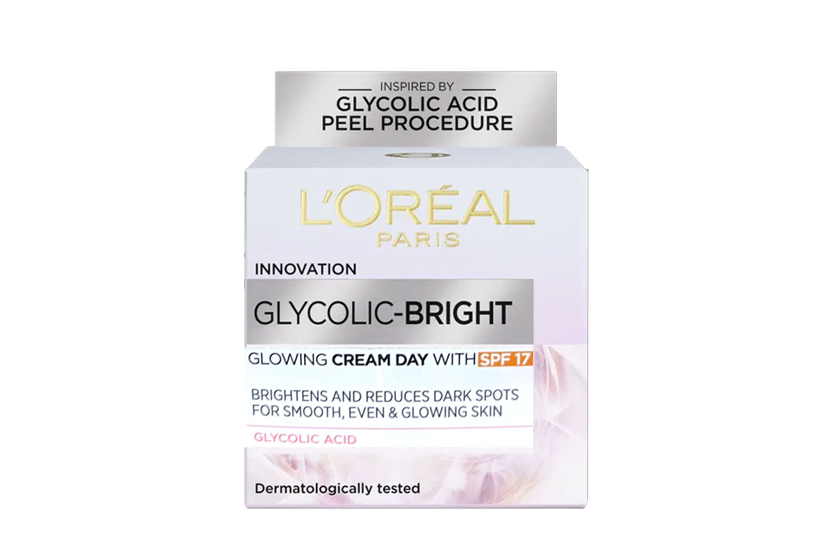 LOREAL GLYCOLIC BRIGHT DAY CREAM SPF17 - 50 ML - Life Care Apotek