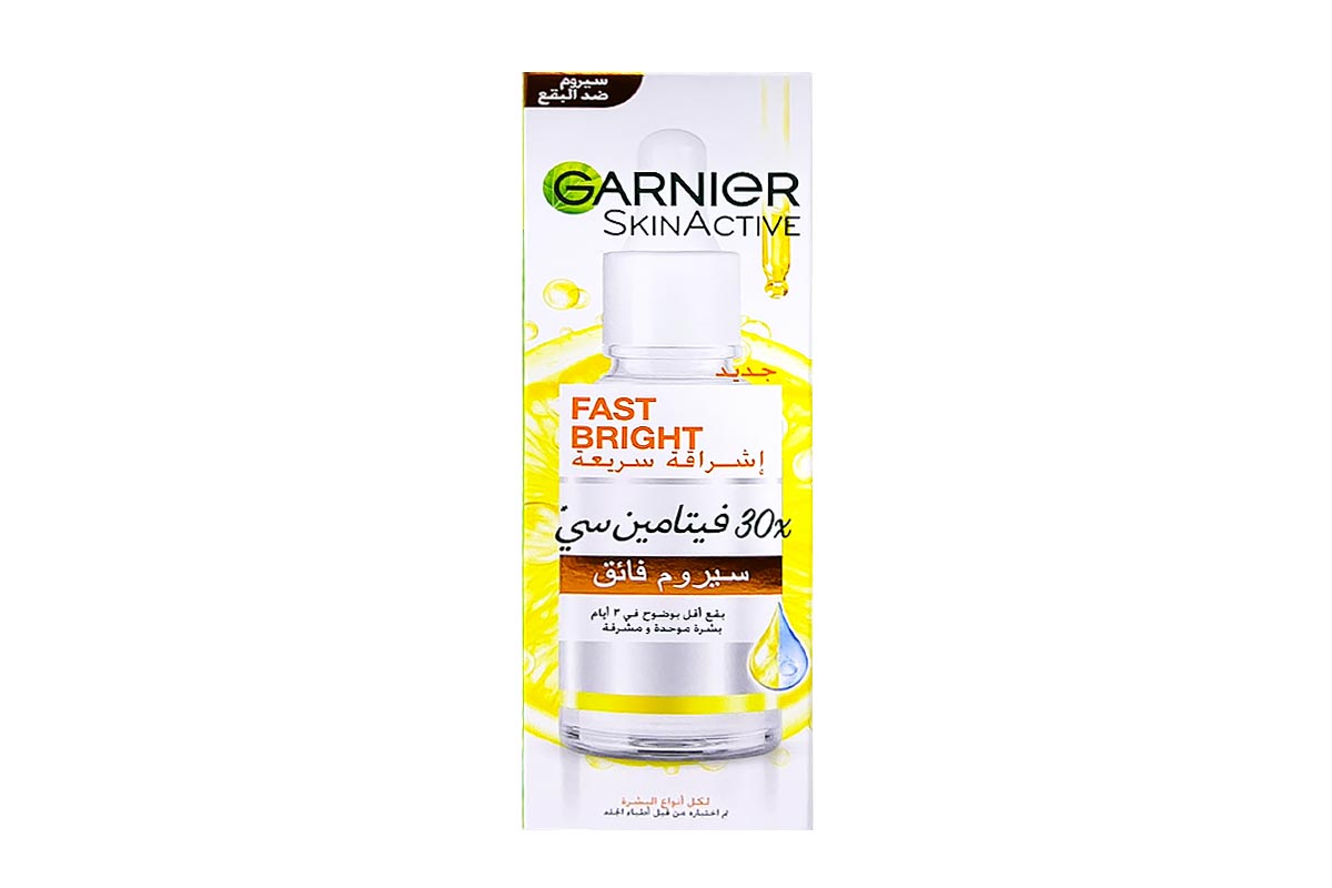 GARNIER SKINACTIVE FAST BRIGHT 30X VITAMIN C BOOSTER SERUM 50ML - Life Care Apotek