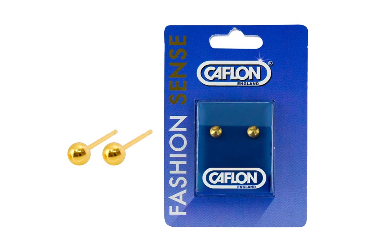 CAFLON FASHION SENSE GP 4MM BALL GOLD - Life Care Apotek