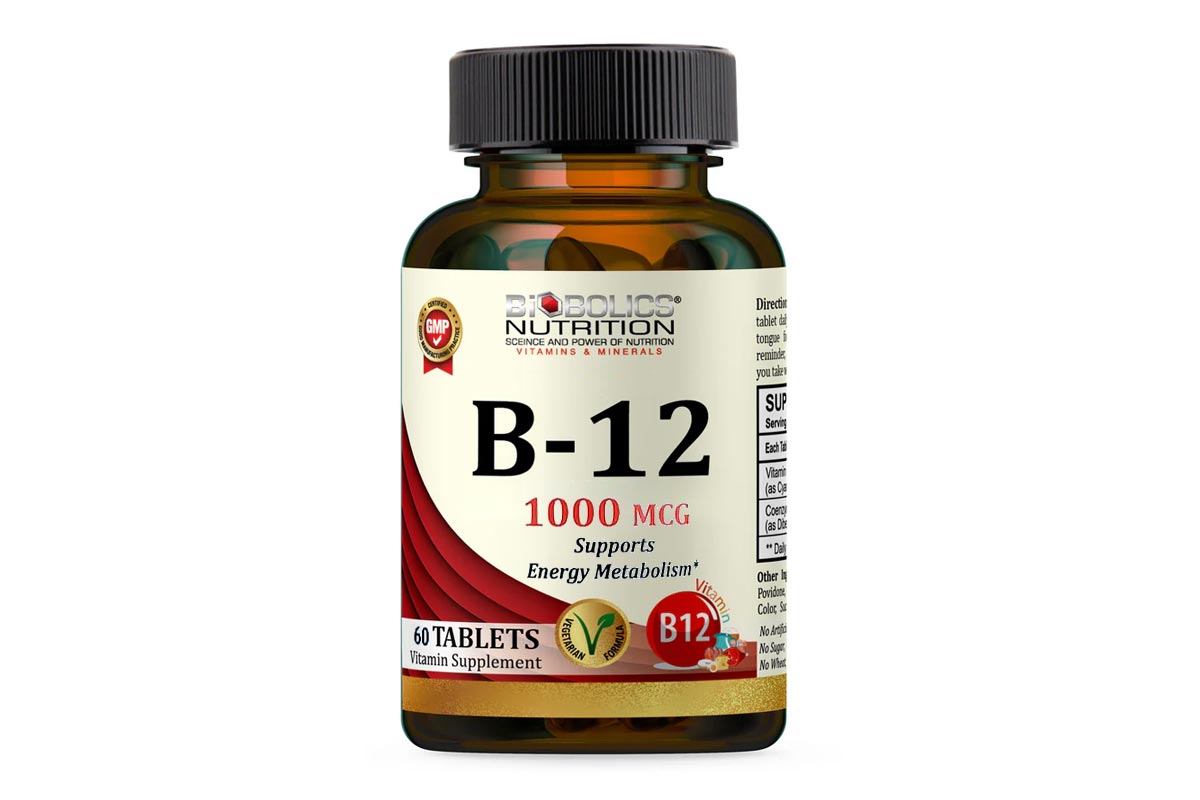 BIOBOLICS B-12 - 1000 MCG 60 TABLETS - Life Care Apotek