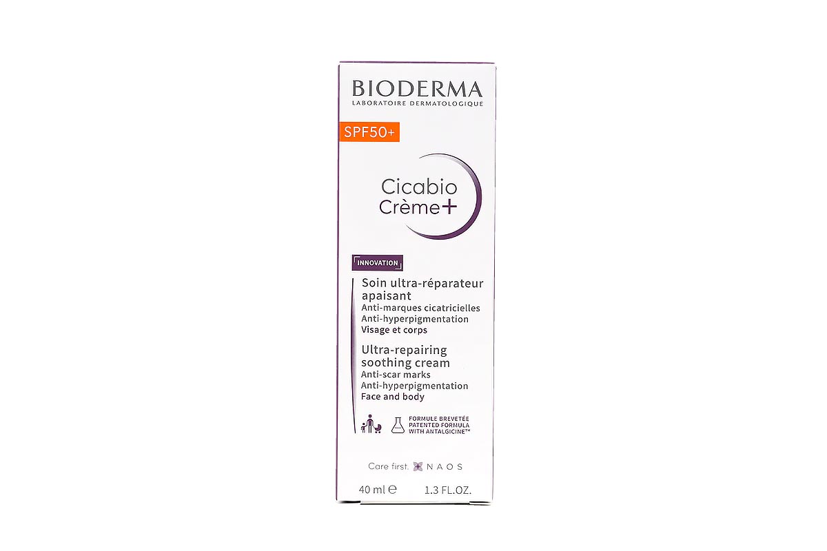 BIODERMA CICABIO SPF50+ ULTRA REPAIRING CREAM 40ML - Life Care Apotek