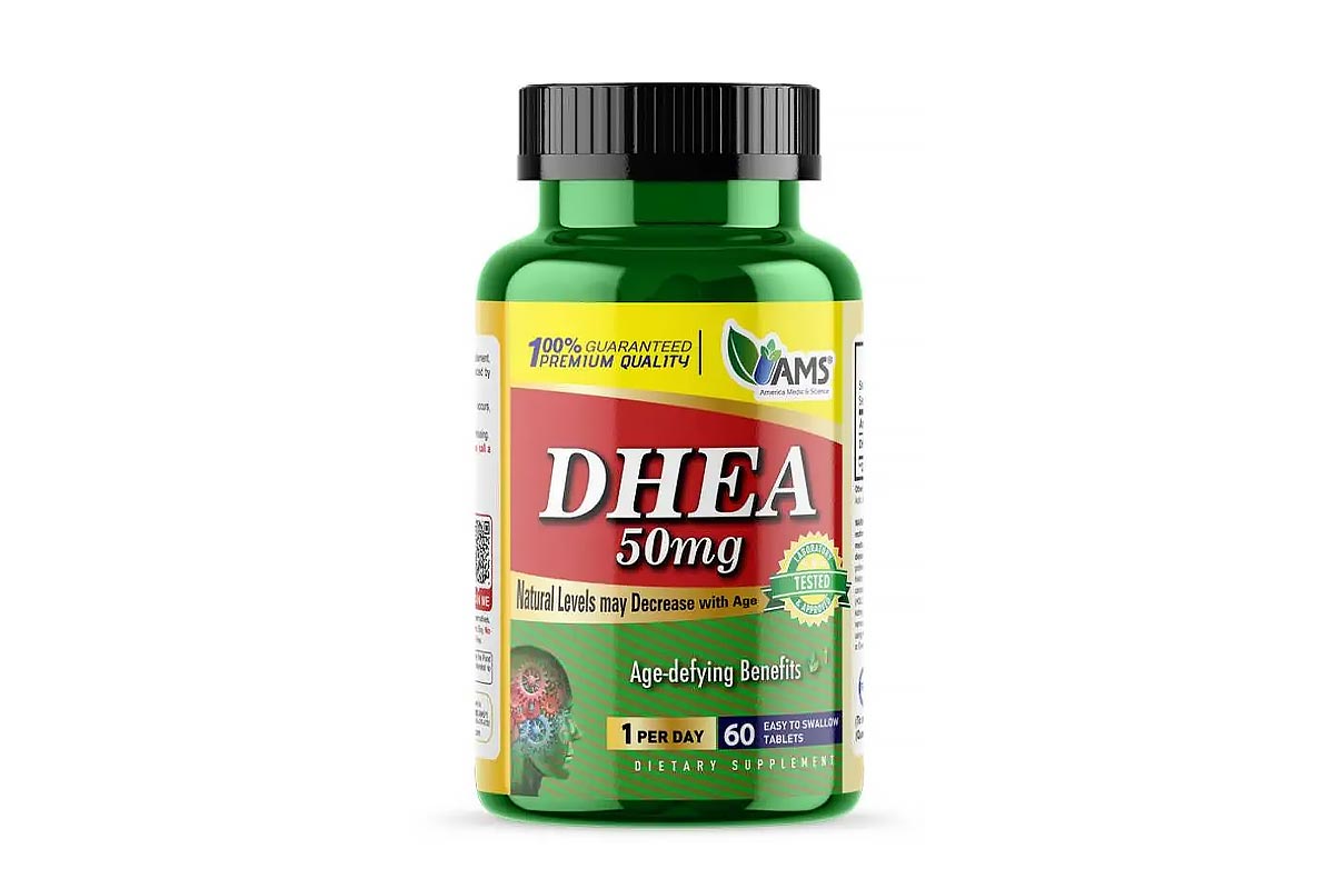 AMS DHEA 50 MG 60 TABLETS - Life Care Apotek