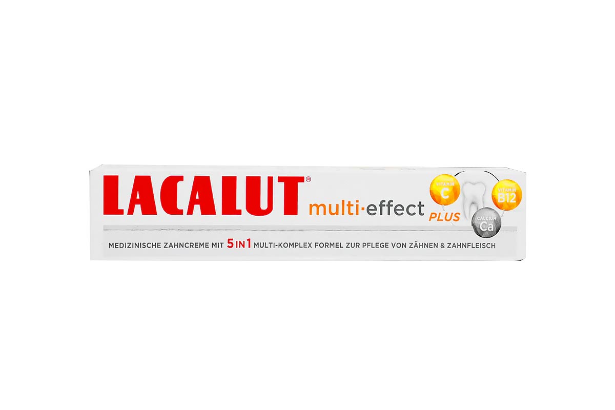 LACALUT MULTI EFFECT PLUS TOOTHPASTE 75 ML - Life Care Apotek