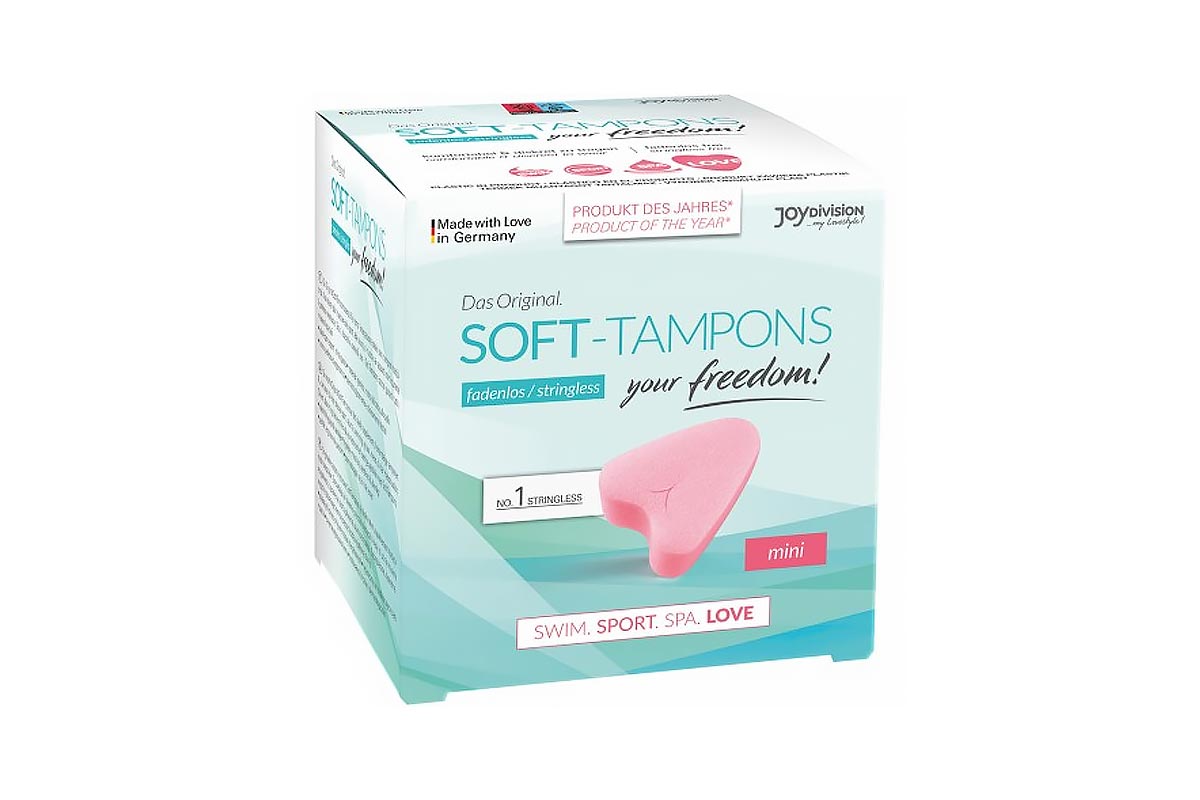 JOY DIVISION SOFT TAMPONS MINI 3 PCS - Life Care Apotek