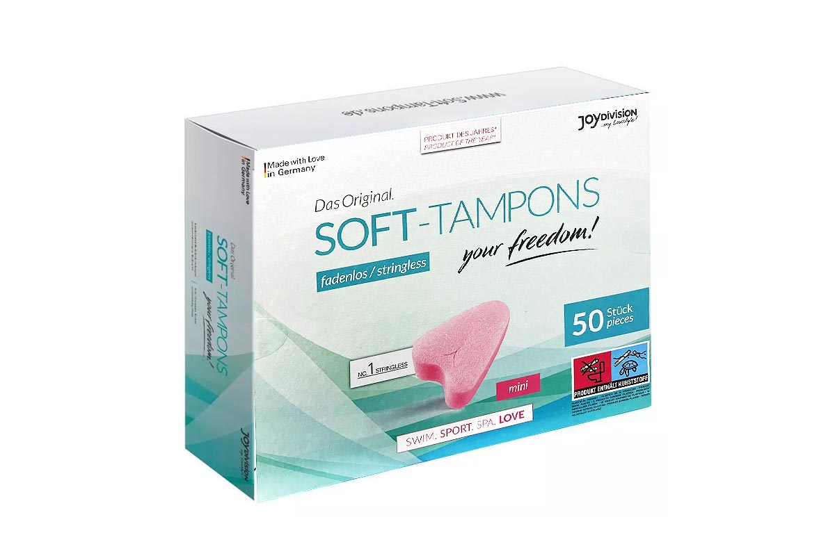 JOY DIVISION SOFT TAMPONS MINI 50 PCS - Life Care Apotek