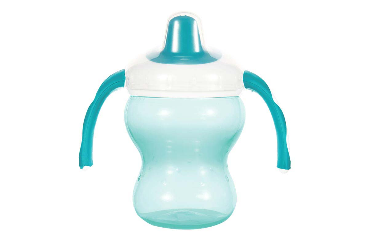 MOMEASY TRAINING CUP FROM 6 MONTHS COLOR WHITE AND GREEN 180 ML - Life Care Apotek