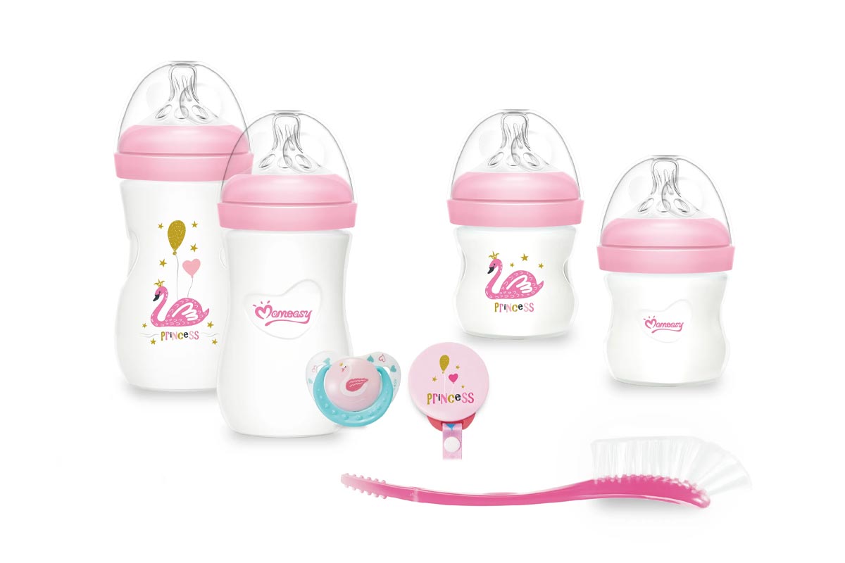 BOX MOMEASY NEWBORN SET COLOR PINK - Life Care Apotek
