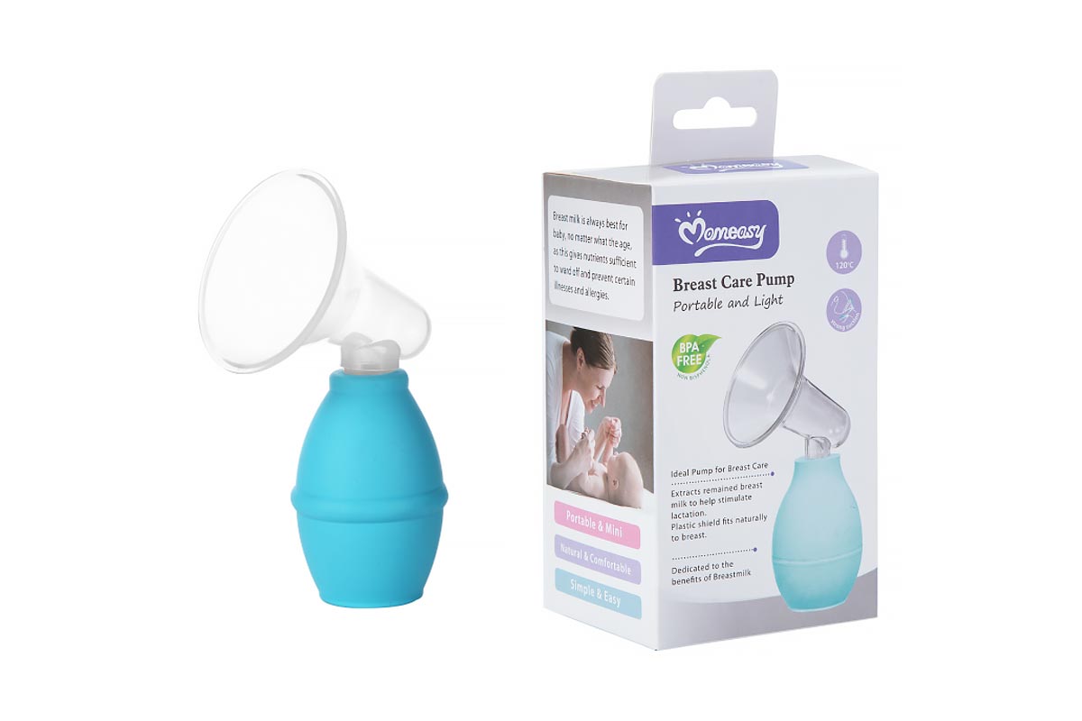 MOMEASY BREAST CARE PUMP PORTABLE AND LIGHT - Life Care Apotek