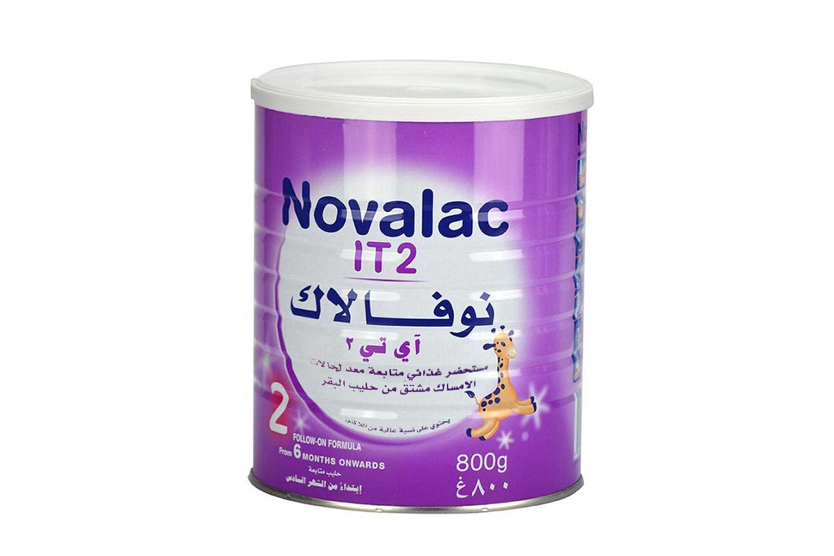 NOVALAC IT NO 2 MILK FROM 6 MONTHS 800 GM - Life Care Apotek