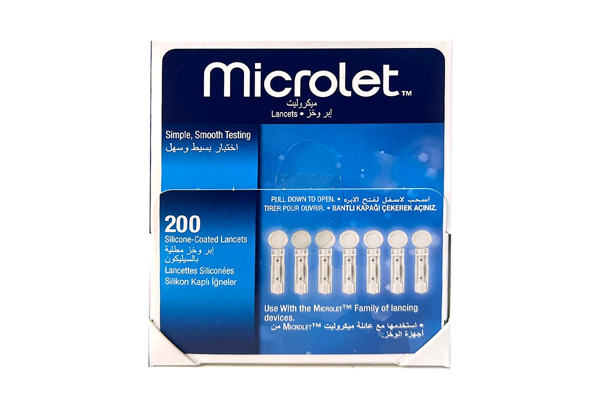 MICROLET LANCETS 200 PCS - Life Care Apotek