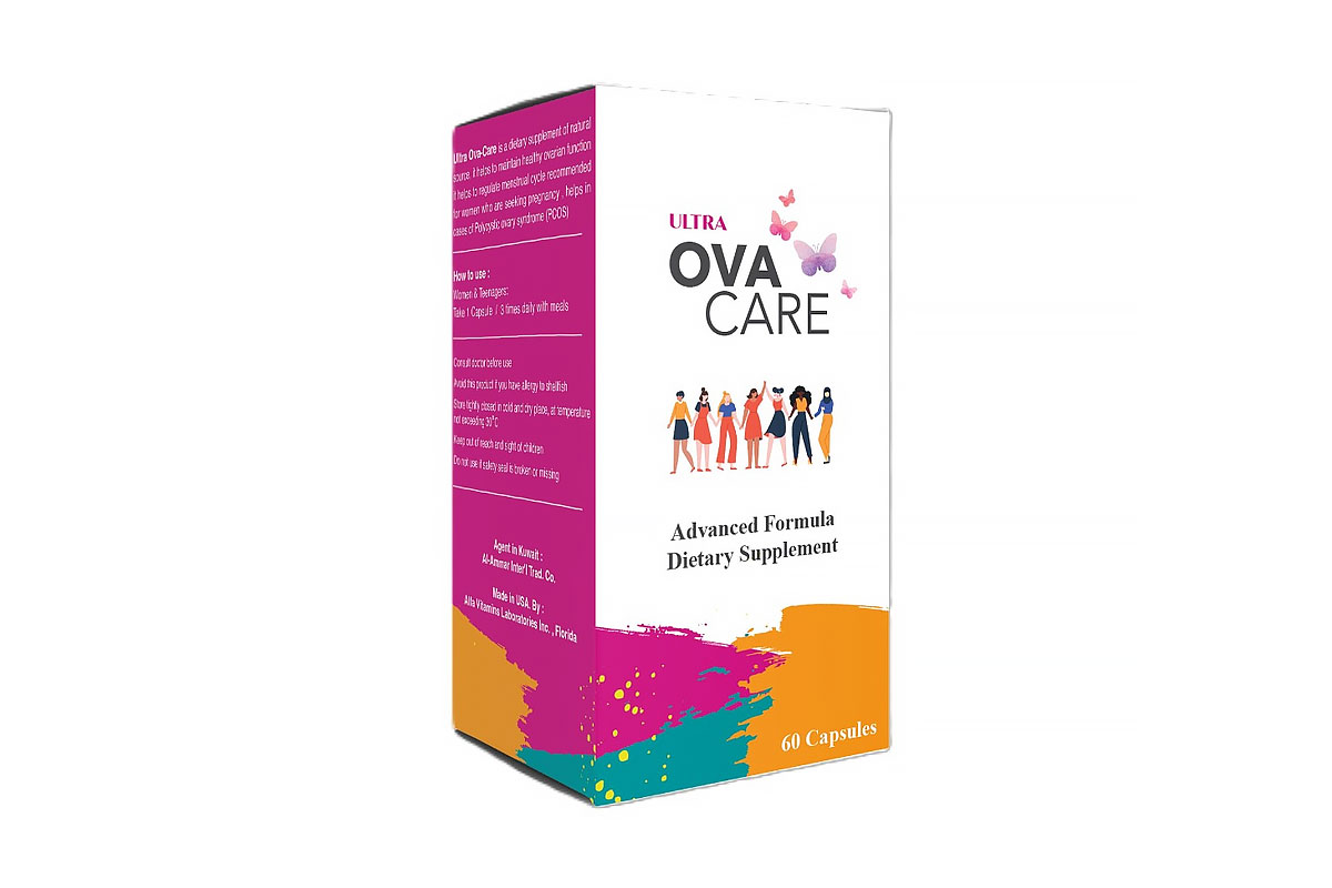 ULTRA OVA CARE DIETARY SUPPLEMENT 60 CAPSULES - Life Care Apotek