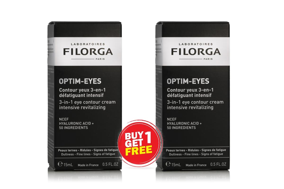 BOX BUY1GET1 FILORGA OPTIM EYES 3 IN1 CREAM 15 ML - Life Care Apotek