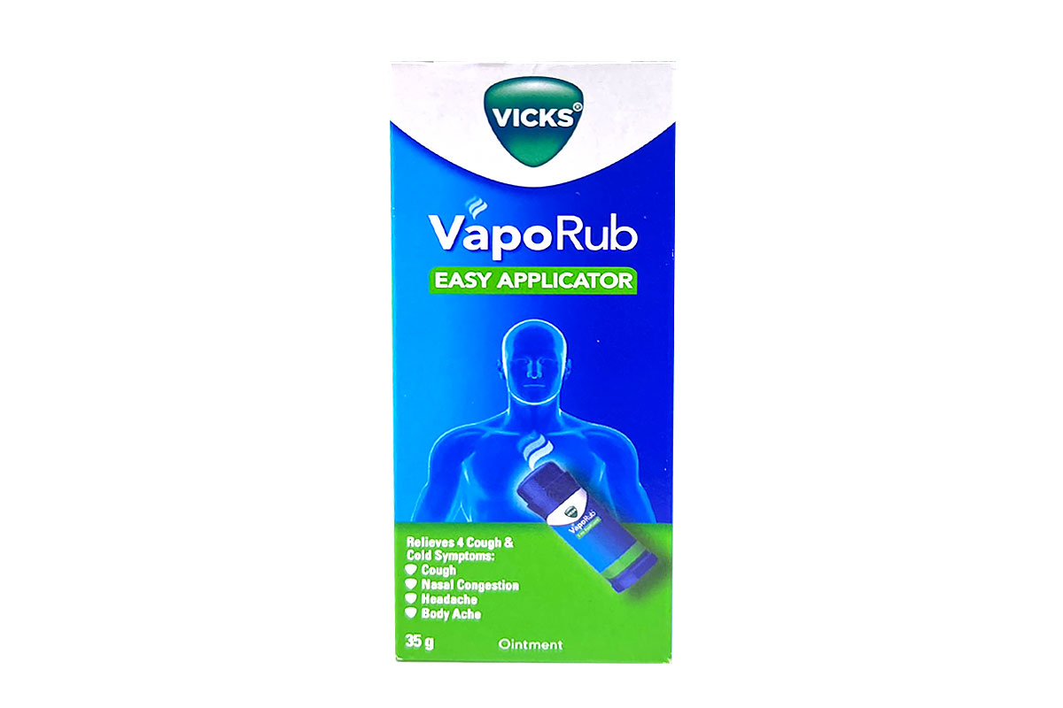 VICKS VAPORUB EASY APPLICATOR 35 GM - Life Care Apotek