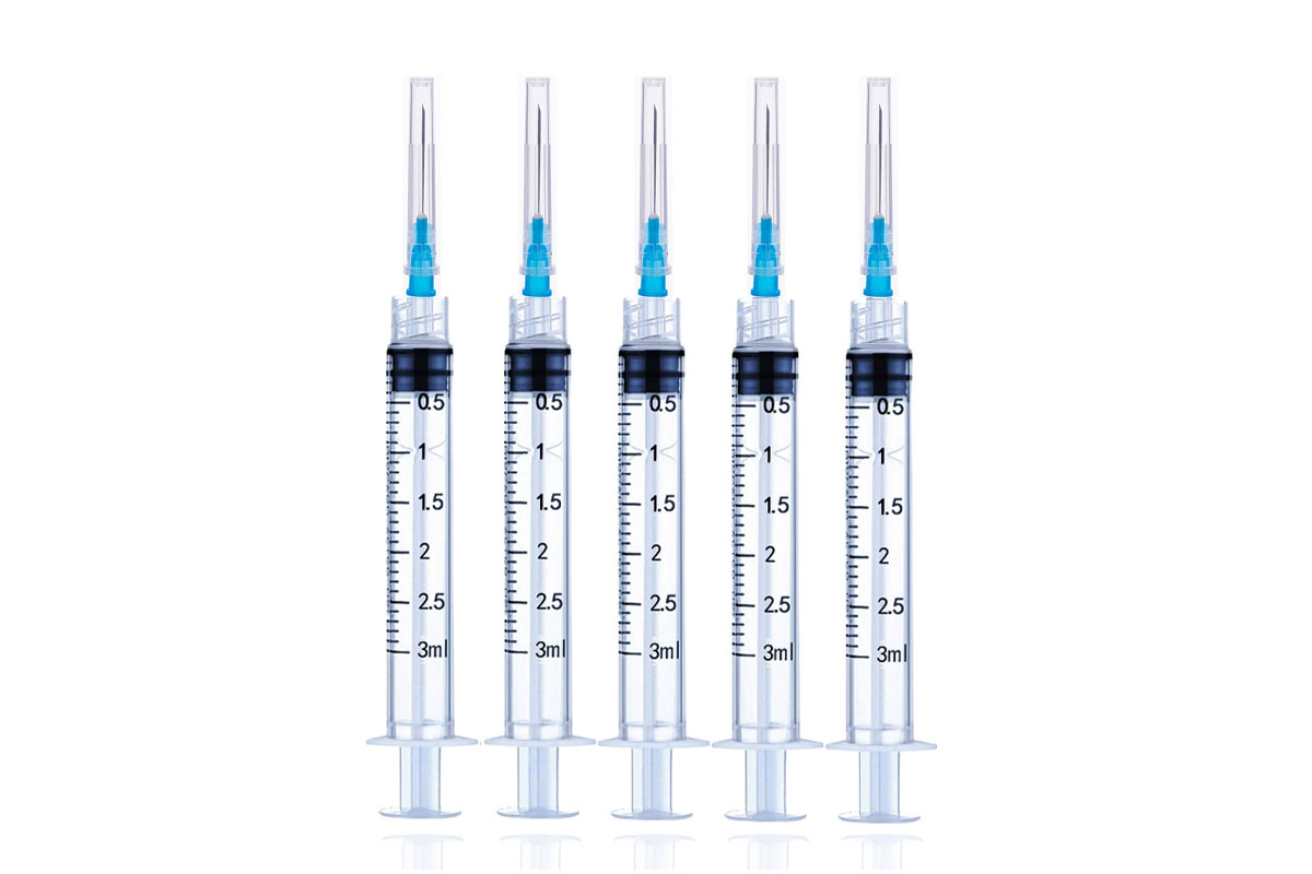 ELDAWLIA STERILE HYPODERMIC SYRINGE 24 G 3 ML 5 PCS - Life Care Apotek