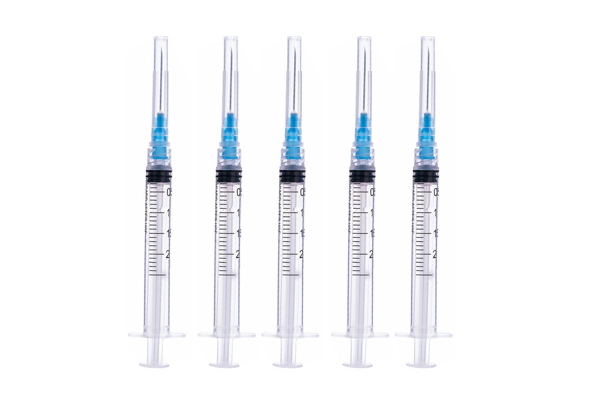 ELDAWLIA STERILE HYPODERMIC SYRINGE 24 G 2 ML 5 PCS - Life Care Apotek