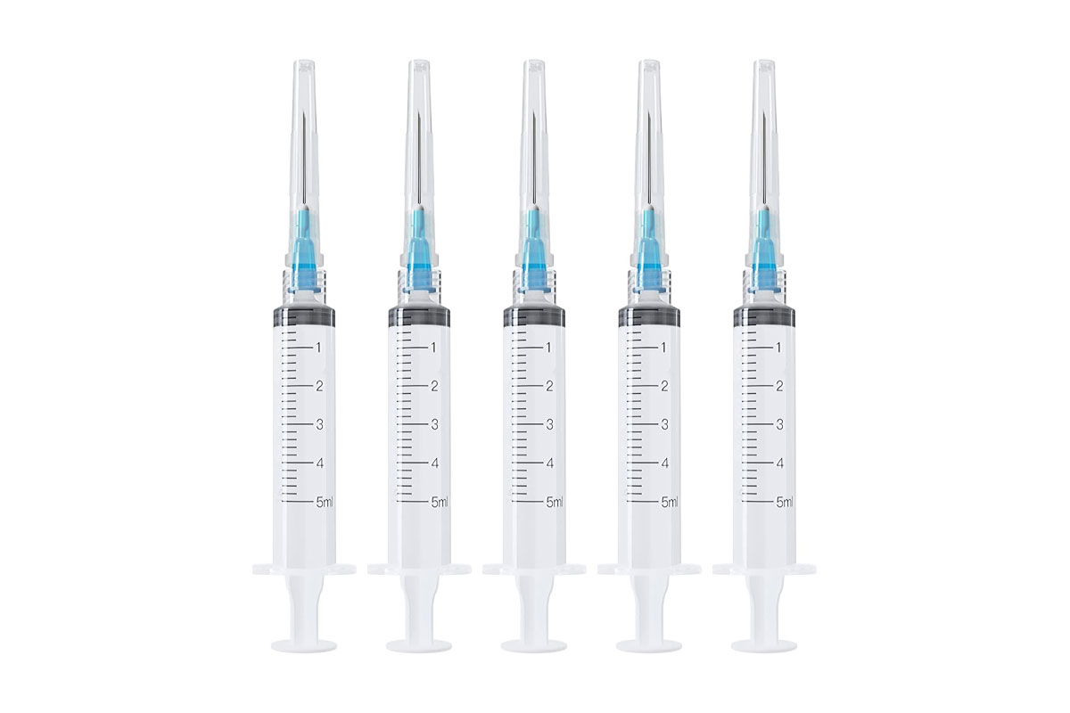 ELDAWLIA STERILE HYPODERMIC SYRINGE 23 G 5 ML 5 PCS - Life Care Apotek