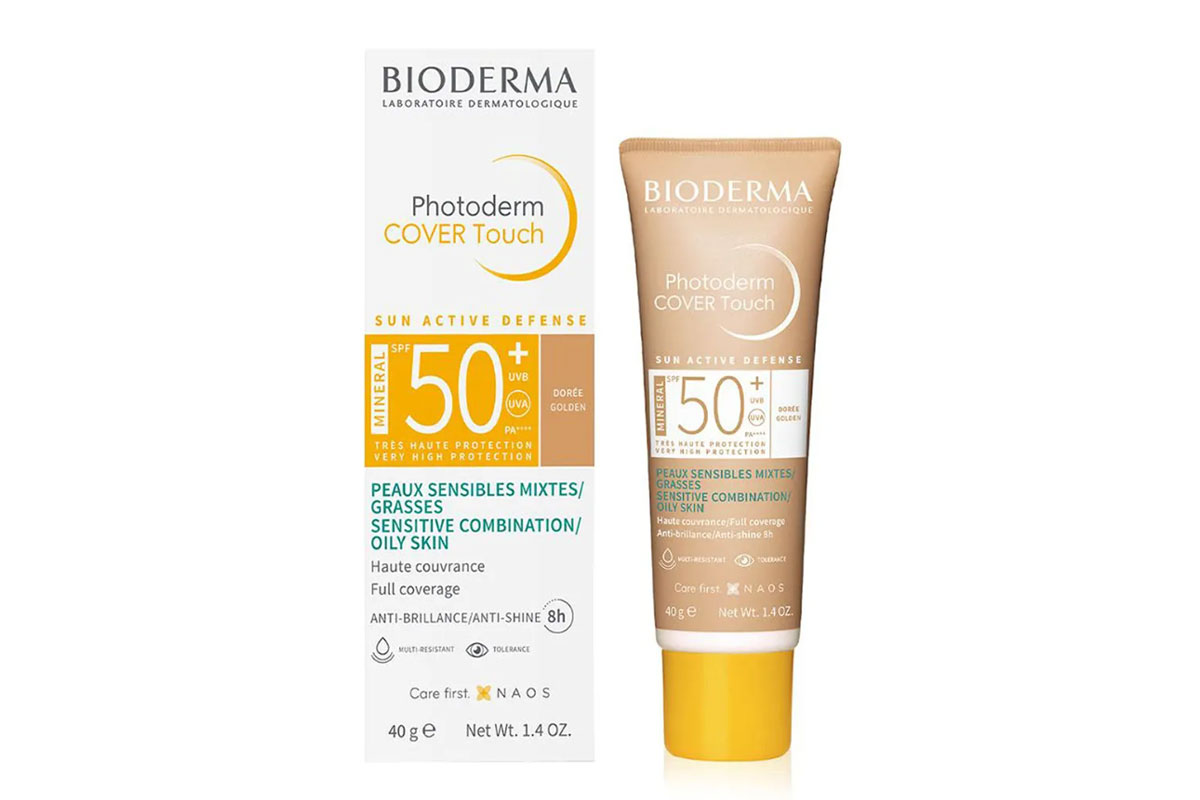 BIODERMA PHOTODERM COVER TOUCH SPF 50 PLUS GOLDEN 40 GM - Life Care Apotek