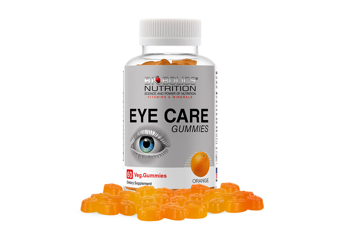 BIOBOLICS EYE CARE ORANGE 60 VEG GUMMIES - Life Care Apotek